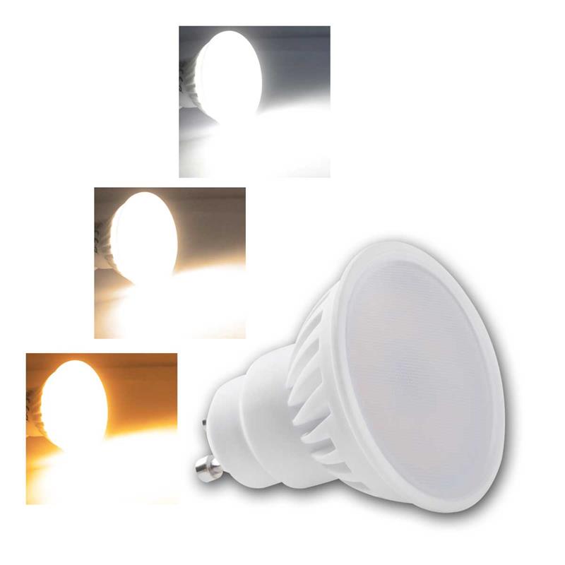 zag via Kom langs om het te weten GU10 spotlight TEDI MAXX | 9W, warm white | ceramic case