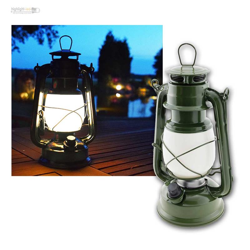 Campinglampe Sturmlaterne Windlicht Garten Laterne Lampe Retro Beleuchtung Licht 