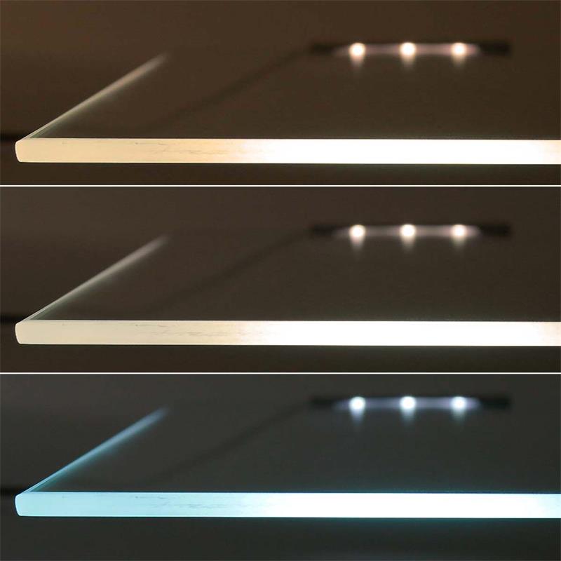 LED Glasbodenbeleuchtung Metall-Clip