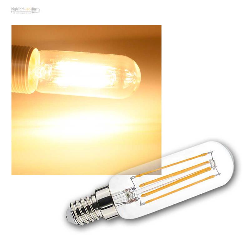 E14 Filament LED Lampen Tropfen/Röhren 2700K warmweiß Birne 230V Leuchtmittel 