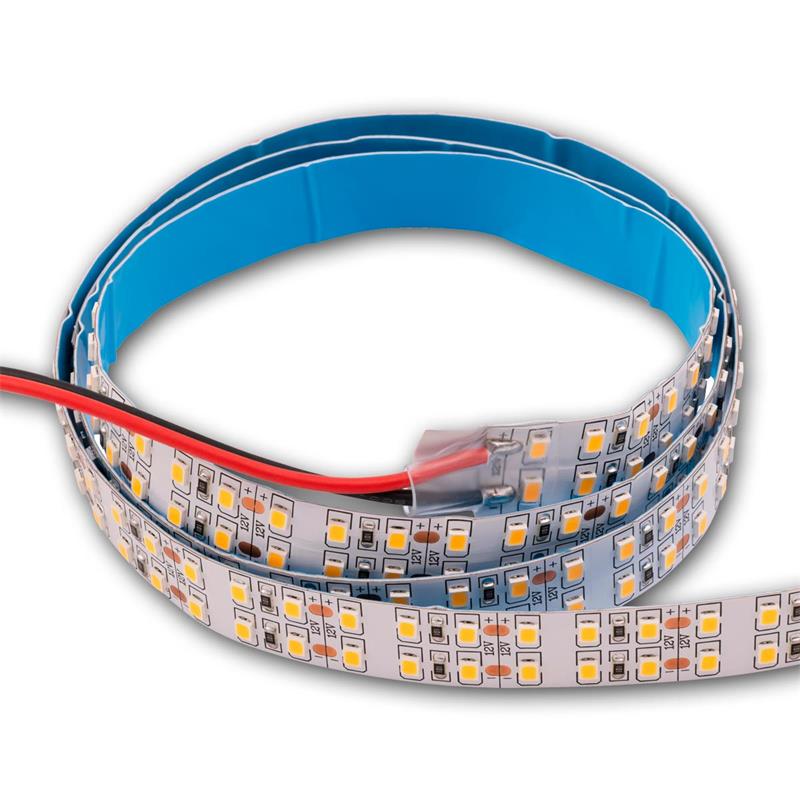 4,74€/m 240LEDs/m IP20 12V Licht-Band-Leiste LED-Stripe 5m flexibel 3000lm/m 