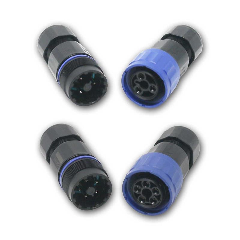 Connector pair for cable max. 4mm²