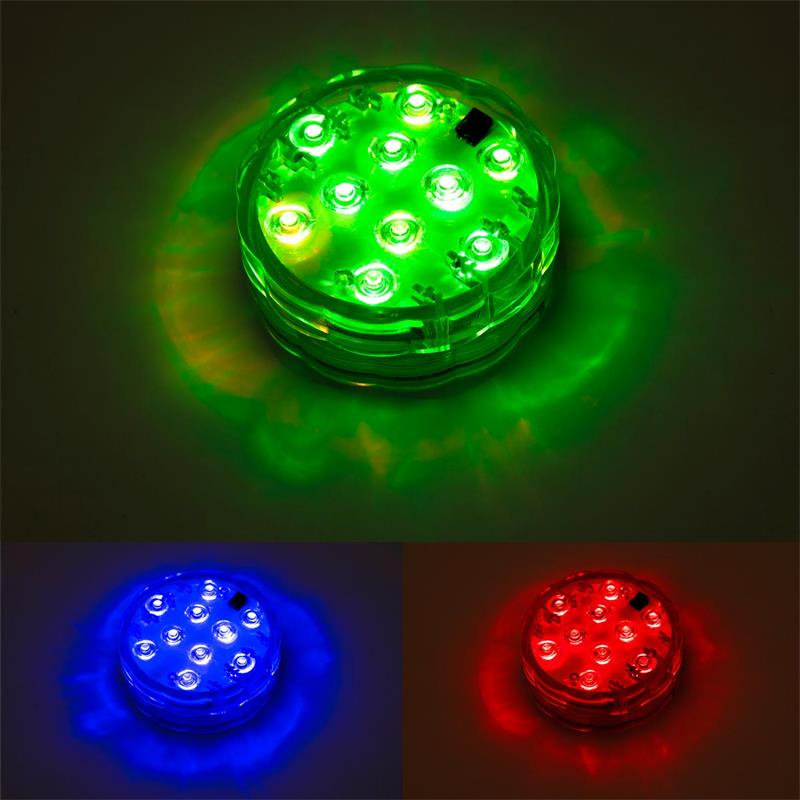 LED-RGB-Unterwasserleuchte  RGB Leuchten, Fernbedienung