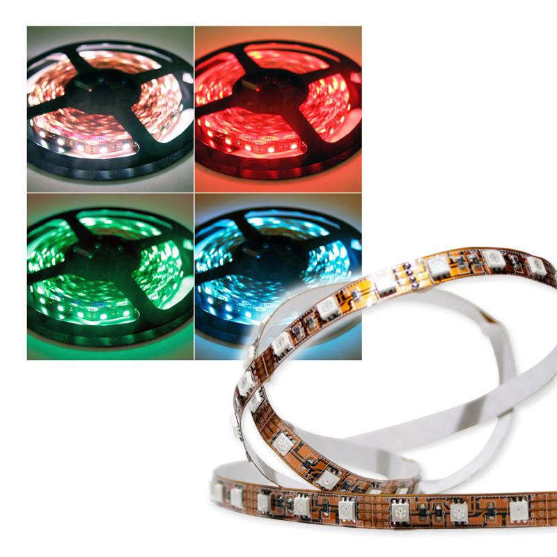 Details about   5M-30M LED RGB SMD 5050 60 LED/m Streifen Strip Band Leiste IR Controller Trafo 