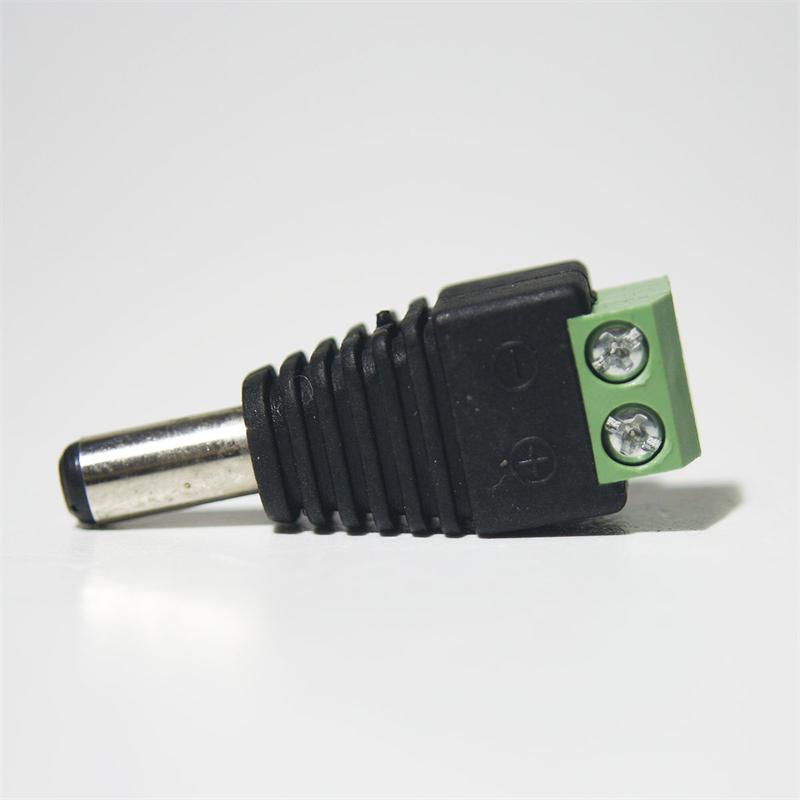 LED DC Kabel Schalter mit Kupplung und Stecker 5,5 x 2,1mm und passendes Zubehör 